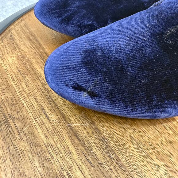 Birdies Starling Flats Women's 9.5 Navy Blue Slip On Shoes Point - Picture 4 of 7